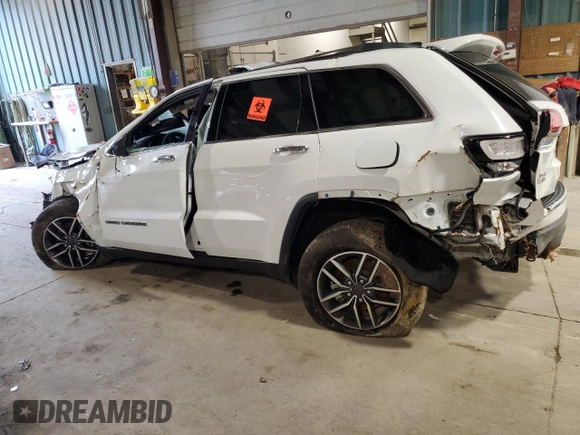 2021 Jeep Grand Cherokee Limited with VIN 1C4RJFBG0MC579853, listed as a Copart auction lot 54936915 with Not provided miles and Salvage title. Bid and sale history available at DreamBid. Image 2.