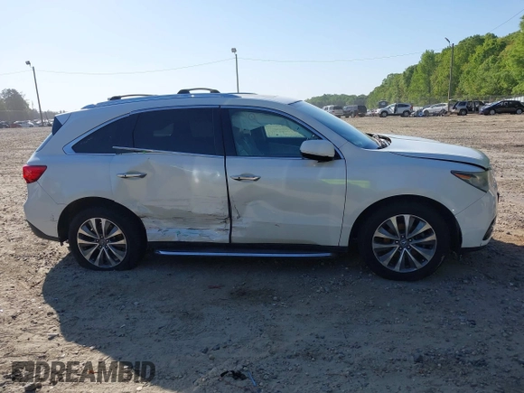 2015 Acura MDX Technology with VIN 5FRYD4H42FB010236, listed as a IAAI auction lot 42060257 with 189,301 mi miles and . Bid and sale history available at DreamBid. Image 13.