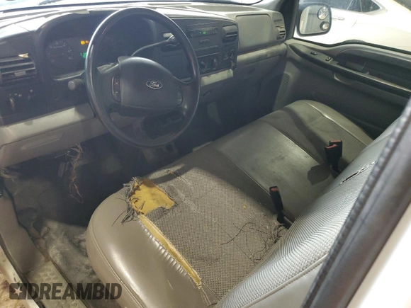 2007 Ford F-250 XL with VIN 1FTSX20527EB52287, listed as a Copart auction lot 81201714 with 197,608 mi miles and Clean title. Bid and sale history available at DreamBid. Image 8.