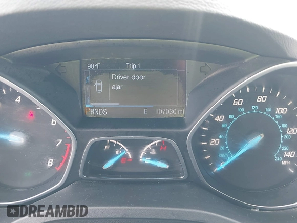 2013 Ford Escape Titanium with VIN 1FMCU0J98DUC93235, listed as a IAAI auction lot 42253289 with 107,030 mi miles and . Bid and sale history available at DreamBid. Image 15.