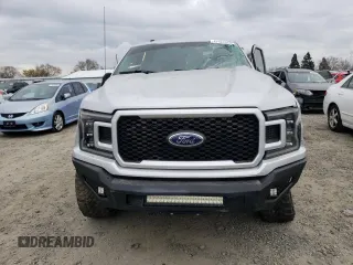 2018 Ford F-150 XL with VIN 1FTEW1EP3JKF28315, listed as a Copart auction lot 47981045 with 97,046 mi miles and Clean Title. Bid and sale history available at carsss.com. Image 5.