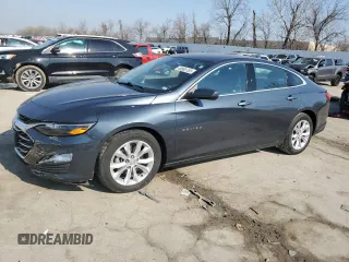 2020 Chevrolet Malibu LT with VIN 1G1ZD5ST2LF089693, listed as a Copart auction lot 48806155 with 83,907 mi miles and Salvage Title. Bid and sale history available at carsss.com. Image 1.