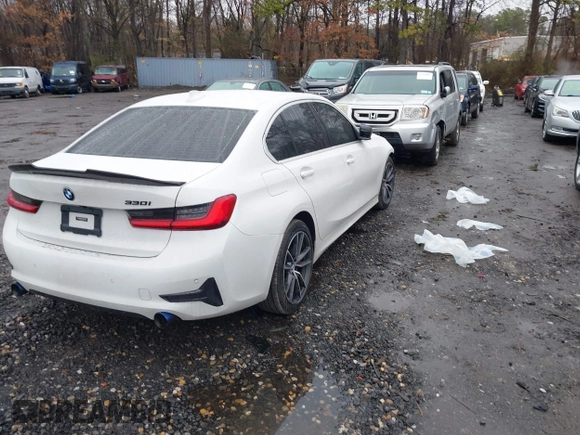 2020 BMW 3 Series 330i xDrive with VIN 3MW5R7J09L8B43636, listed as a IAAI auction lot 41924983 with 45,220 mi miles and . Bid and sale history available at DreamBid. Image 4.