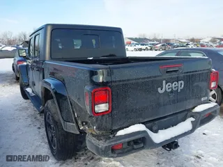 2023 Jeep Gladiator Overland with VIN 1C6HJTFG1PL553343, listed as a IAAI auction lot 41349518 with 19,556 mi miles. Bid and sale history available at carsss.com. Image 3.