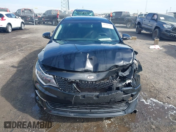 2016 Kia Optima LX with VIN 5XXGT4L35GG039310, listed as a IAAI auction lot 41910960 with 91,662 mi miles. Bid and sale history available at carsss.com. Image 12.
