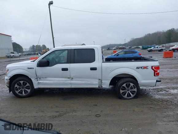 2019 Ford F-150 XL with VIN 1FTEW1CP0KKF10214, listed as a IAAI auction lot 41222565 with 76,920 mi miles and . Bid and sale history available at carsss.com. Image 14.