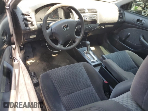 2005 Honda Civic VP with VIN 1HGEM22175L040434, listed as a Copart auction lot 61619605 with 159,962 mi miles and Salvage title. Bid and sale history available at DreamBid. Image 8.