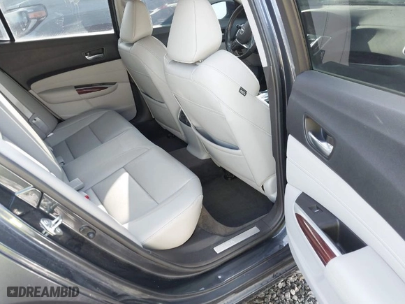 2016 Acura TLX V6 with VIN 19UUB2F33GA005093, listed as a IAAI auction lot 41937456 with 72,349 mi miles. Bid and sale history available at carsss.com. Image 8.