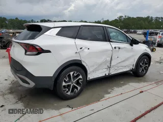 2024 Kia Sportage EX with VIN 5XYK33DF9RG148350, listed as a Copart auction lot 58558435 with 26,761 mi miles and Salvage title. Bid and sale history available at DreamBid. Image 3.