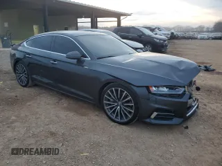 2019 Audi A5 Sportback Premium Plus with VIN WAUBNCF51KA044484, listed as a Copart auction lot 81545513 with 52,655 mi miles. Bid and sale history available at carsss.com. Image 4.