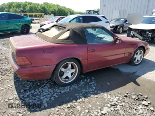 1999 Mercedes-Benz SL-Class with VIN WDBFA68F6XF173790, listed as a Copart auction lot 54833454 with 0 mi miles and Clean Title. Bid and sale history available at carsss.com. Image 3.