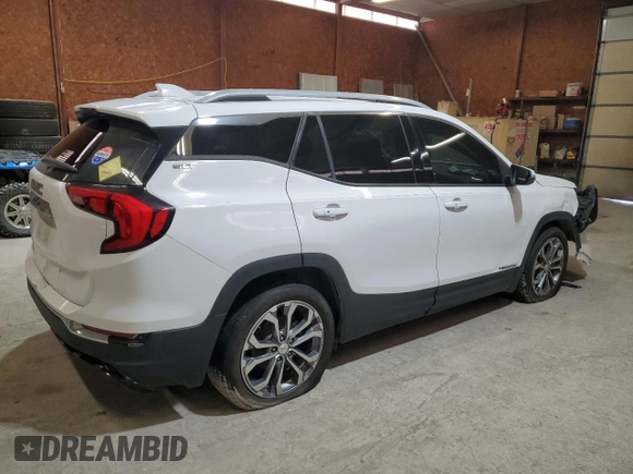 2020 GMC Terrain SLT with VIN 3GKALPEX0LL101013, listed as a Copart auction lot 51504355 with 59,880 mi miles and Salvage Title. Bid and sale history available at DreamBid. Image 3.