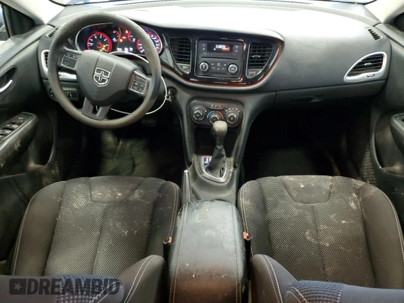 2015 Dodge Dart SXT with VIN 1C3CDFBB1FD344154, listed as a Copart auction lot 61620545 with 61,234 mi miles and Non repairable. Bid and sale history available at DreamBid. Image 8.