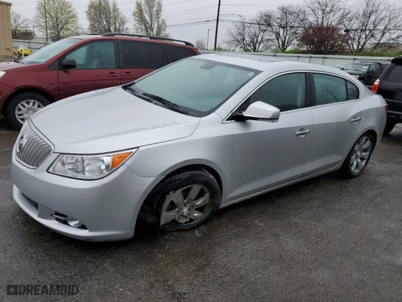 2011 Buick LaCrosse CXS with VIN 1G4GE5EDXBF364723, listed as a Copart auction lot 51958105 with 156,224 mi miles and Salvage Title. Bid and sale history available at carsss.com. Image 1.