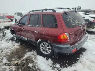 2002 Hyundai Santa Fe GLS with VIN KM8SC73D82U229282, listed as a Copart auction lot 82037604 with Not Provided miles and Salvage Title. Bid and sale history available at carsss.com. Image 2.