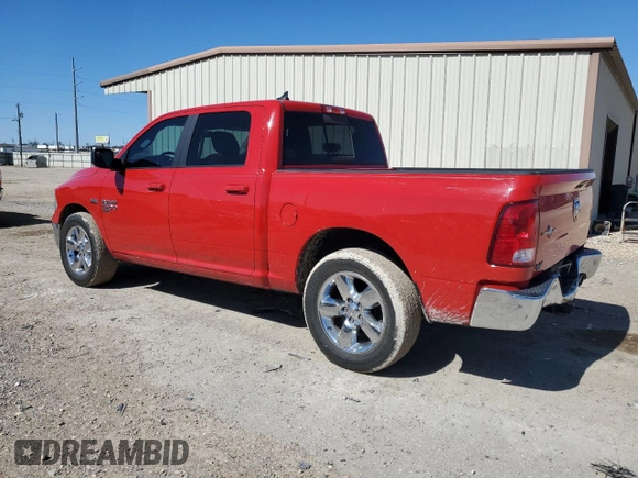 2019 Ram 1500 Classic Lone Star with VIN 1C6RR6LT8KS516319, listed as a Copart auction lot 47806235 with 88,537 mi miles and Salvage Title. Bid and sale history available at carsss.com. Image 2.
