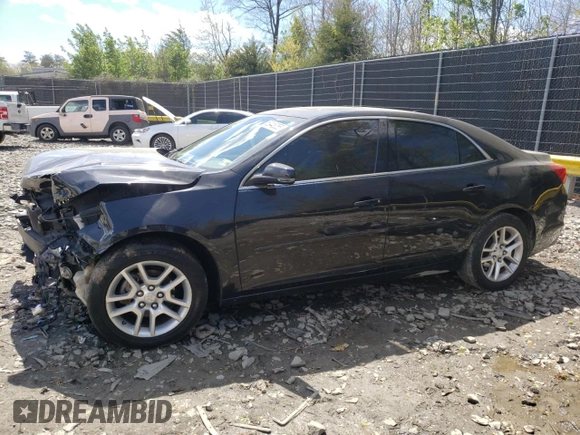 2014 Chevrolet Malibu LT with VIN 1G11C5SL5EF123001, listed as a Copart auction lot 53448055 with 165,249 mi miles and Salvage Title. Bid and sale history available at DreamBid. Image 1.
