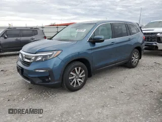 2020 Honda Pilot EX-L with VIN 5FNYF5H5XLB011379, listed as a Copart auction lot 50959185 with 88,664 mi miles and Salvage Title. Bid and sale history available at carsss.com. Image 1.