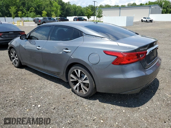 2017 Nissan Maxima Platinum with VIN 1N4AA6AP0HC442843, listed as a Copart auction lot 63185875 with 108,947 mi miles and Salvage title. Bid and sale history available at DreamBid. Image 2.