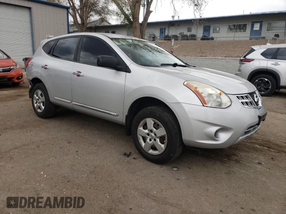 2013 Nissan Rogue S with VIN JN8AS5MT8DW022688, listed as a Copart auction lot 51515895 with 189,434 mi miles and Salvage Title. Bid and sale history available at carsss.com. Image 4.