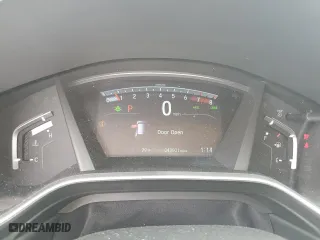 2018 Honda CR-V EX with VIN 2HKRW1H54JH511985, listed as a Copart auction lot 53508165 with 48,601 mi miles and Salvage Title. Bid and sale history available at carsss.com. Image 9.