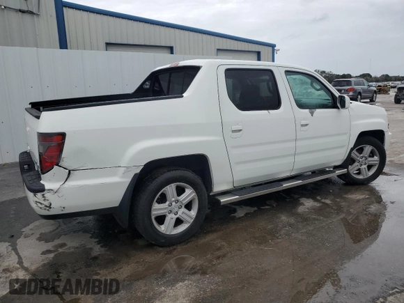 2014 Honda Ridgeline RTL with VIN 5FPYK1F57EB009851, listed as a Copart auction lot 62319504 with 55,718 mi miles and Clean Title. Bid and sale history available at carsss.com. Image 3.