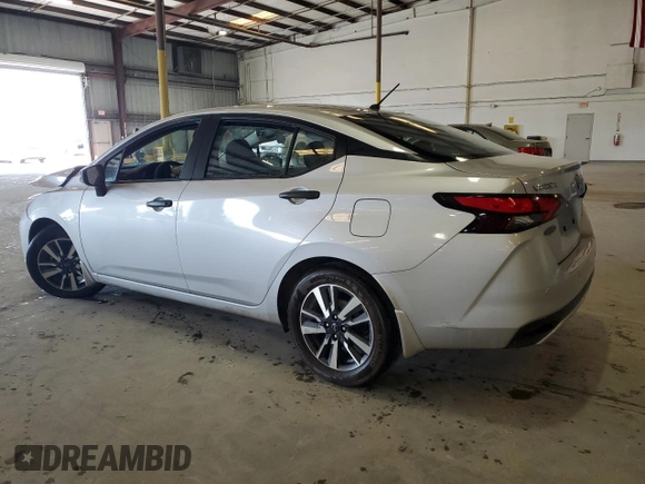 2024 Nissan Versa S with VIN 3N1CN8DV9RL878581, listed as a Copart auction lot 61565205 with 6,336 mi miles and Non repairable. Bid and sale history available at DreamBid. Image 2.