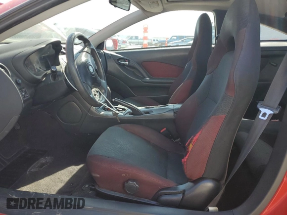 2005 Toyota Celica GT z VIN JTDDR32TX50181390, wystawiony jako Copart lot #58587815 z przebiegiem 235 807 mil mil oraz Tytuł czysty. Historia ofert i sprzedaży dostępna na DreamBid. Obrazek 7.