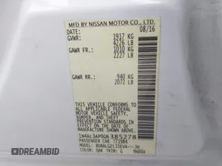 2016 Nissan Altima S z VIN 1N4AL3AP0GN385278, wystawiony jako IAAI lot #41771066 z przebiegiem 98 983 mil mil oraz . Historia ofert i sprzedaży dostępna na DreamBid. Obrazek 9.