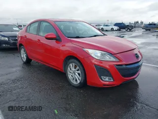 2011 Mazda Mazda3 s Sport with VIN JM1BL1U52B1357902, listed as a IAAI auction lot 41573548 with 86,922 mi miles. Bid and sale history available at carsss.com. Image 1.