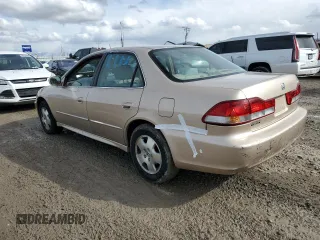 2002 Honda Accord EX z VIN 1HGCG16592A000465, wystawiony jako Copart lot #49172795 z przebiegiem 142 770 mil mil oraz Szkoda całkowita • Salvage title. Historia ofert i sprzedaży dostępna na DreamBid. Obrazek 2.