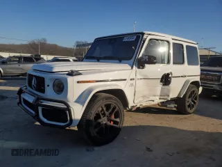 2021 Mercedes-Benz G 63 AMG with VIN W1NYC7HJ6MX394741, listed as a Copart auction lot 41465654 with Not Provided miles and . Bid and sale history available at carsss.com. Image 1.
