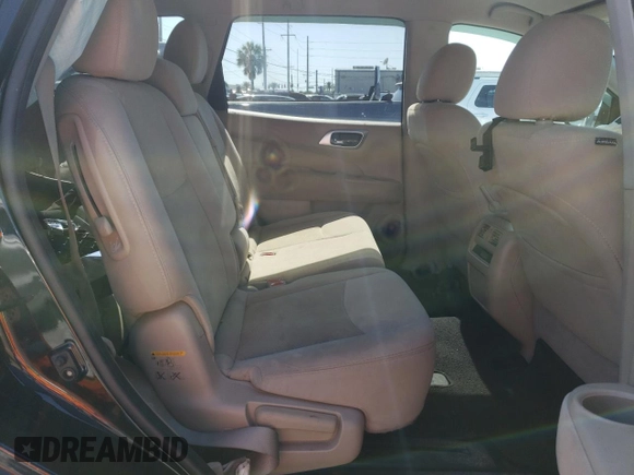 2016 Nissan Pathfinder SV with VIN 5N1AR2MN6GC631156, listed as a Copart auction lot 53667585 with 121,012 mi miles and Salvage Title. Bid and sale history available at carsss.com. Image 11.