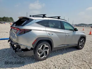 2023 Hyundai Tucson Limited with VIN 5NMJE3AE0PH280059, listed as a Copart auction lot 58446985 with 9,769 mi miles and Salvage title. Bid and sale history available at DreamBid. Image 3.