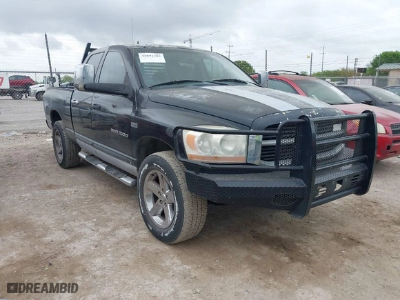 2006 Dodge Ram 1500 SLT with VIN 1D7HU18256S656202, listed as a IAAI auction lot 41891285 with 1 mi miles. Bid and sale history available at carsss.com. Image 1.