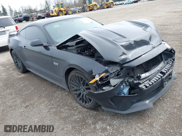 2019 Ford Mustang GT with VIN 1FA6P8CF7K5119339, listed as a IAAI auction lot 41765669 with 27,936 mi miles and . Bid and sale history available at carsss.com. Image 1.