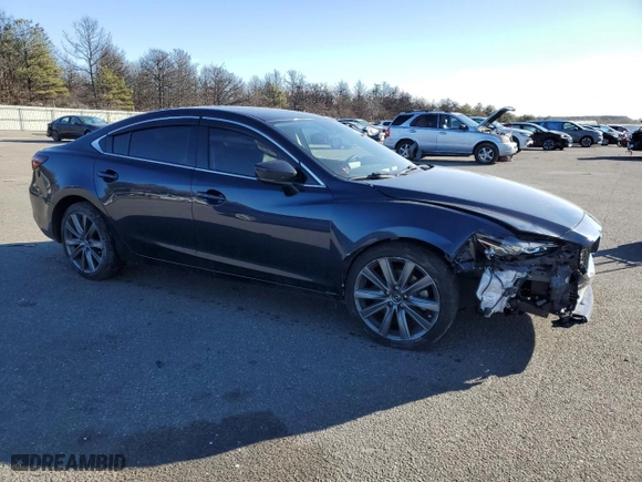 2021 Mazda Mazda6 Grand Touring with VIN JM1GL1TY6M1600762, listed as a Copart auction lot 41607605 with 38,776 mi miles and Salvage Title. Bid and sale history available at carsss.com. Image 4.