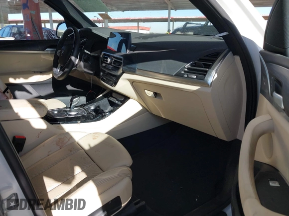2022 BMW X3 sDrive30i with VIN WBX47DP01NN174649, listed as a IAAI auction lot 41232851 with 21,446 mi miles and . Bid and sale history available at DreamBid. Image 5.