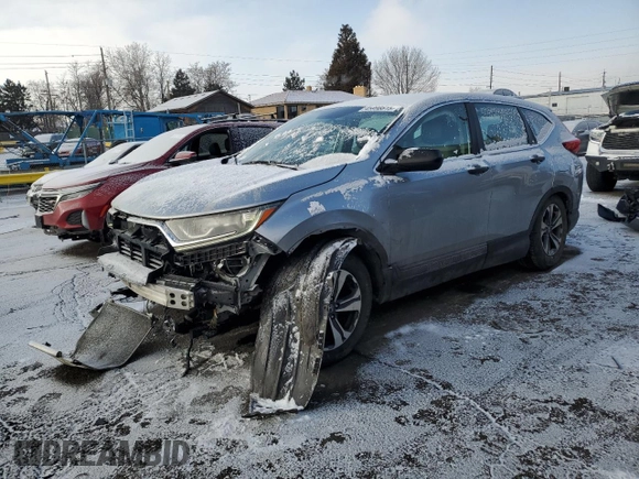 2017 Honda CR-V LX with VIN 2HKRW6H38HH207659, listed as a Copart auction lot 48686305 with 98,201 mi miles and Salvage Title. Bid and sale history available at carsss.com. Image 1.