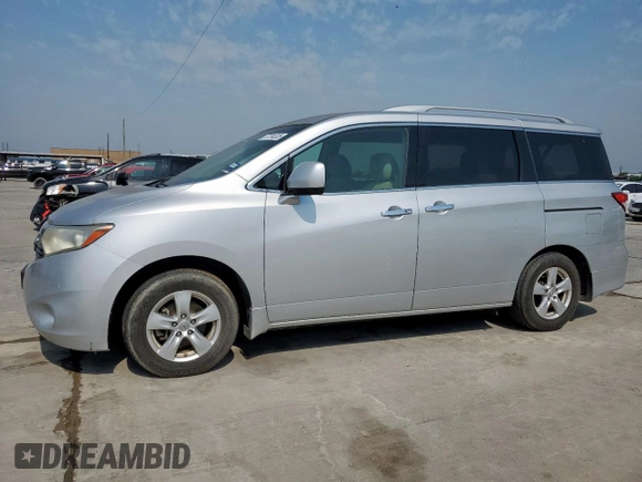 2011 Nissan Quest SL z VIN JN8AE2KP4B9007399, wystawiony jako Copart lot #57334335 z przebiegiem 125 715 mil mil oraz Czysty tytuł • Clean title. Historia ofert i sprzedaży dostępna na DreamBid. Obrazek 1.