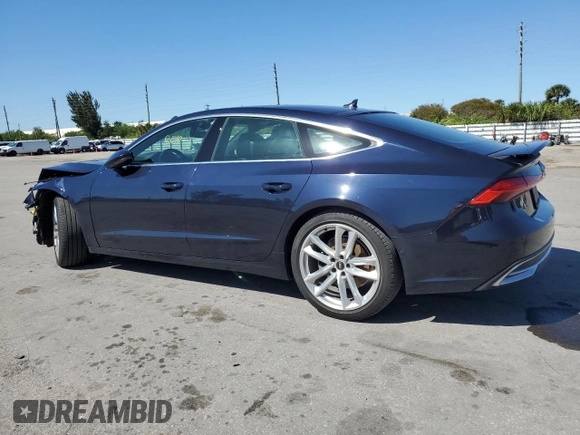 2021 Audi A7 Premium Plus with VIN WAUR2AF26MN025474, listed as a Copart auction lot 49364094 with 41,434 mi miles. Bid and sale history available at carsss.com. Image 2.