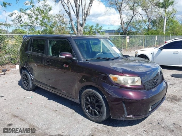 2008 Scion xB with VIN JTLKE50E981035889, listed as a IAAI auction lot 41688094 with 145,917 mi miles. Bid and sale history available at carsss.com. Image 1.