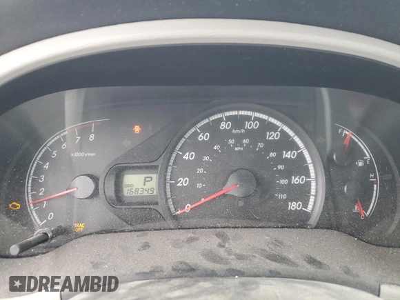 2012 Toyota Sienna with VIN 5TDZK3DC6CS236385, listed as a Copart auction lot 50236155 with 168,349 mi miles and Salvage Title. Bid and sale history available at carsss.com. Image 9.