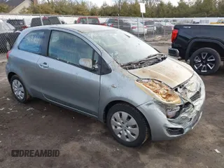 2009 Toyota Yaris with VIN JTDJT903795245887, listed as a IAAI auction lot 41690184 with 41,850 mi miles. Bid and sale history available at carsss.com. Image 1.