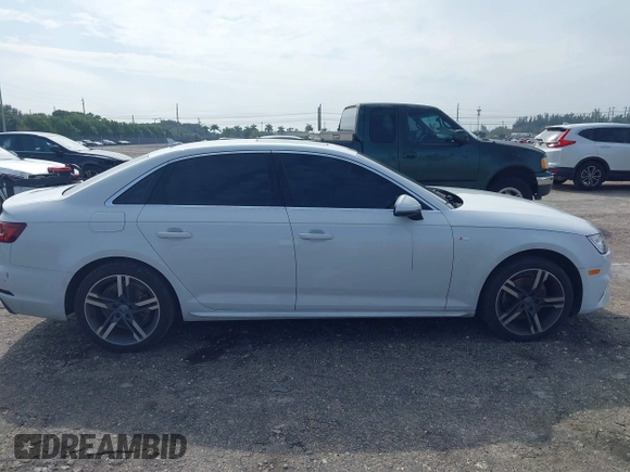 2018 Audi A4 Premium Plus with VIN WAULMAF48JA090847, listed as a IAAI auction lot 41389591 with 74,551 mi miles. Bid and sale history available at carsss.com. Image 13.