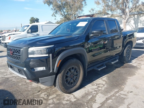 2023 Nissan Frontier Pro-X with VIN 1N6ED1EJ6PN619651, listed as a IAAI auction lot 41838415 with 69,819 mi miles and . Bid and sale history available at DreamBid. Image 19.
