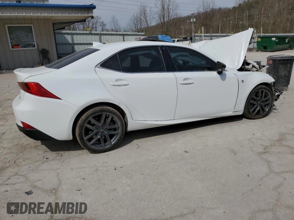 2020 Lexus IS 300 F Sport with VIN JTHG81F27L5041365, listed as a Copart auction lot 49828715 with 66,119 mi miles and Salvage title. Bid and sale history available at DreamBid. Image 3.