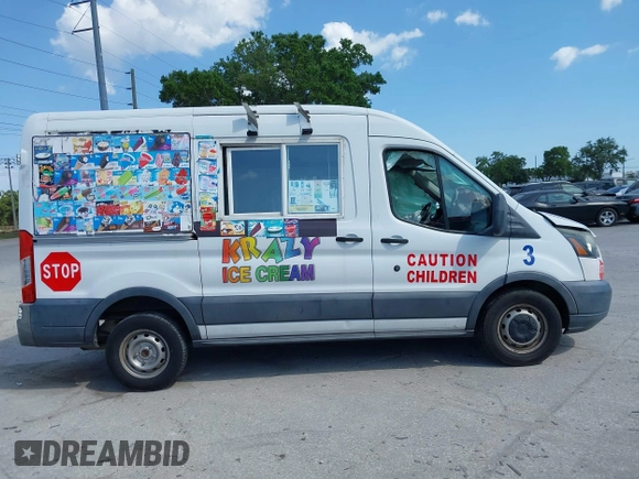 2017 Ford Transit Cargo with VIN 1FTYE1CM4HKA22561, listed as a IAAI auction lot 42118744 with 181,113 mi miles and . Bid and sale history available at DreamBid. Image 13.