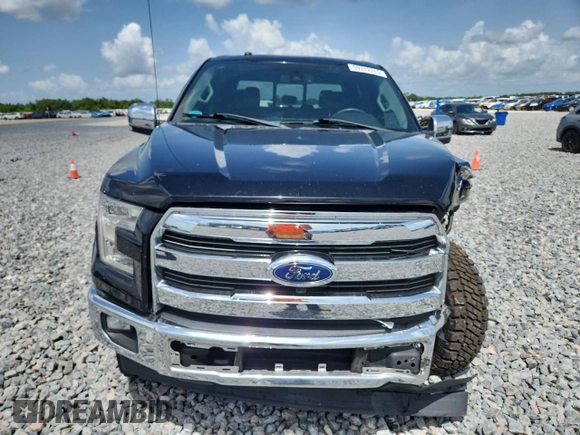 2017 Ford F-150 XL with VIN 1FTEW1CG0HFB99630, listed as a Copart auction lot 59772715 with 52,518 mi miles and Salvage title. Bid and sale history available at DreamBid. Image 5.