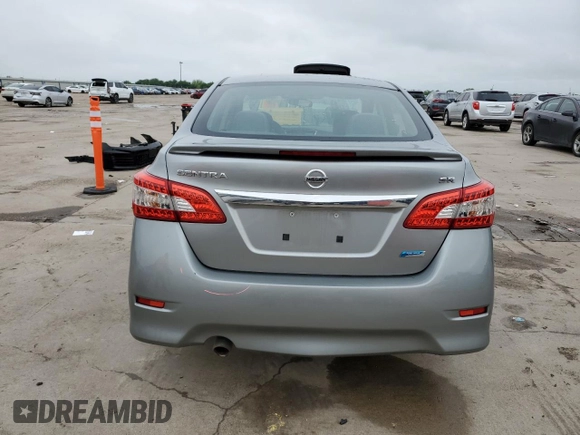 2014 Nissan Sentra SV with VIN 3N1AB7AP4EY271517, listed as a Copart auction lot 54385855 with 114,749 mi miles and Salvage title. Bid and sale history available at DreamBid. Image 6.